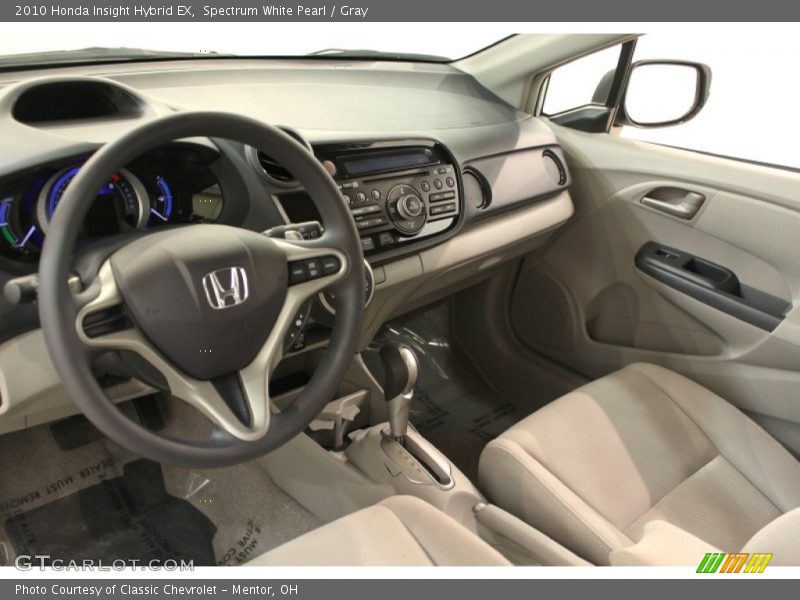 Spectrum White Pearl / Gray 2010 Honda Insight Hybrid EX