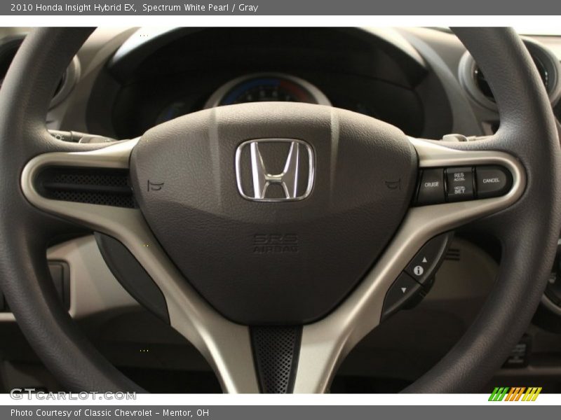 Spectrum White Pearl / Gray 2010 Honda Insight Hybrid EX