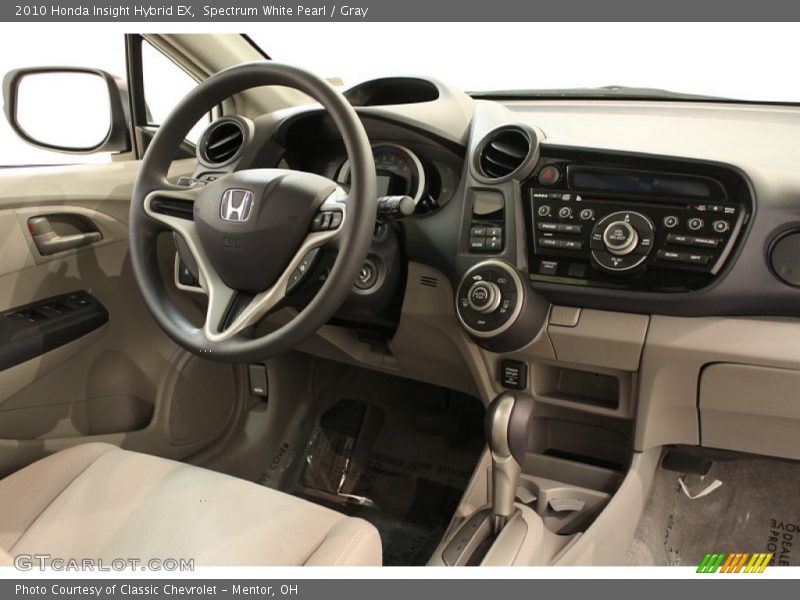 Spectrum White Pearl / Gray 2010 Honda Insight Hybrid EX