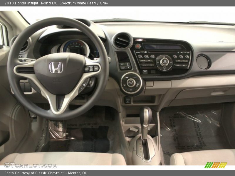 Spectrum White Pearl / Gray 2010 Honda Insight Hybrid EX