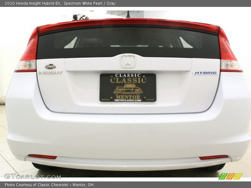 Spectrum White Pearl / Gray 2010 Honda Insight Hybrid EX