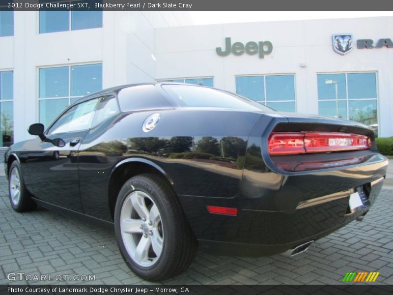 Blackberry Pearl / Dark Slate Gray 2012 Dodge Challenger SXT