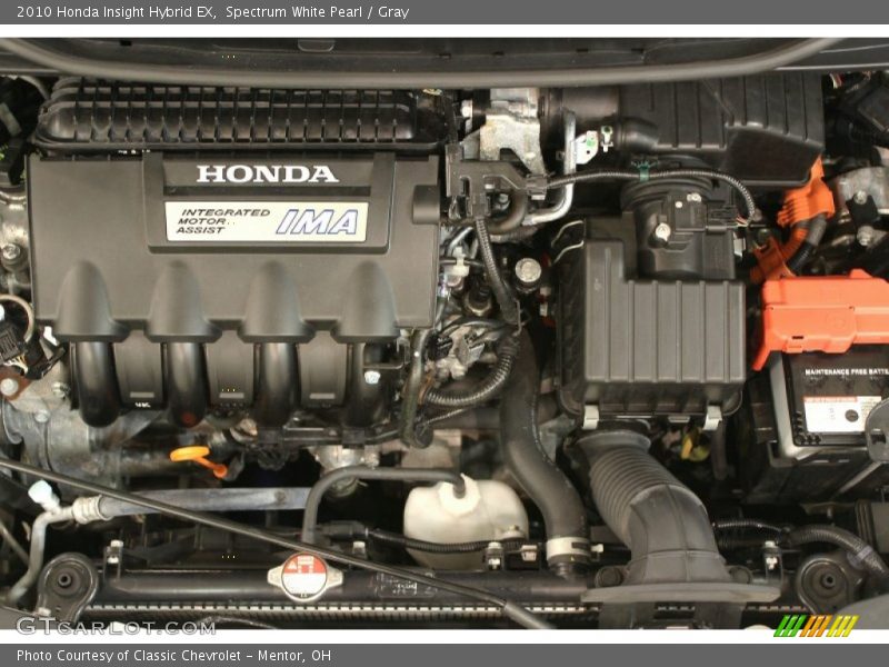 Spectrum White Pearl / Gray 2010 Honda Insight Hybrid EX