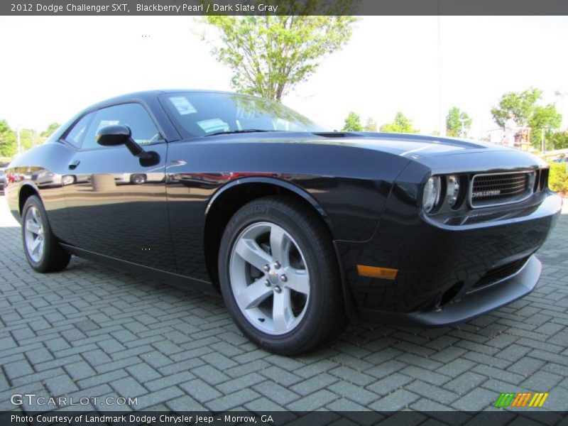 Blackberry Pearl / Dark Slate Gray 2012 Dodge Challenger SXT
