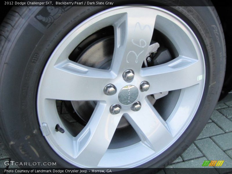 Blackberry Pearl / Dark Slate Gray 2012 Dodge Challenger SXT