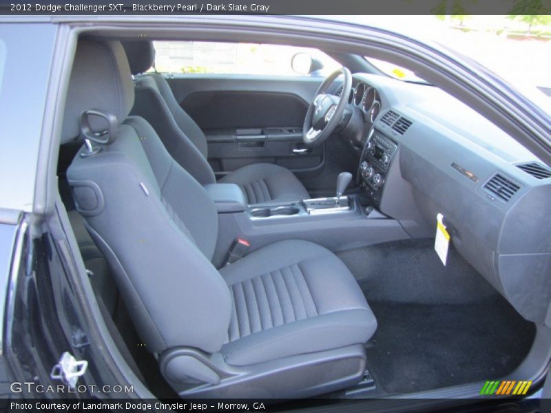 Blackberry Pearl / Dark Slate Gray 2012 Dodge Challenger SXT