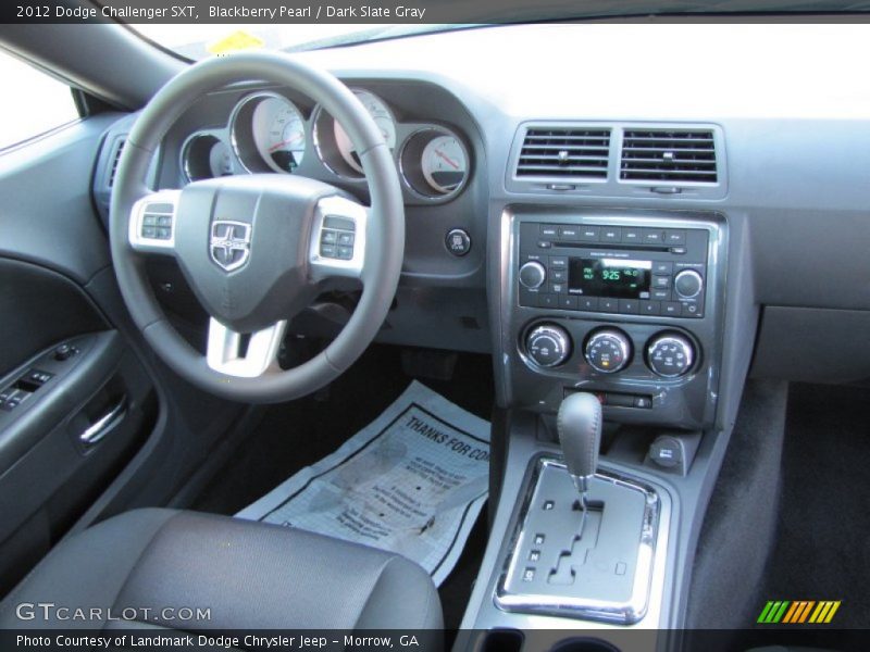 Blackberry Pearl / Dark Slate Gray 2012 Dodge Challenger SXT