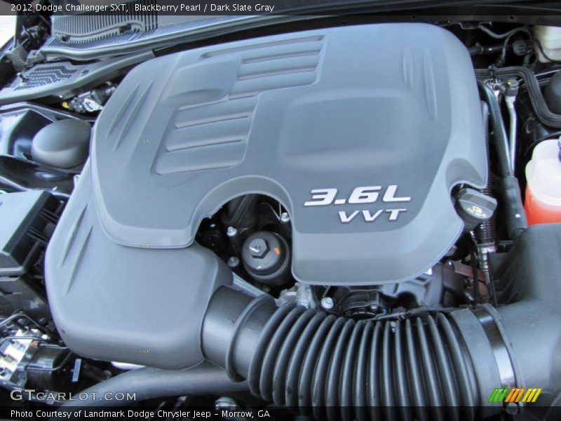 Blackberry Pearl / Dark Slate Gray 2012 Dodge Challenger SXT