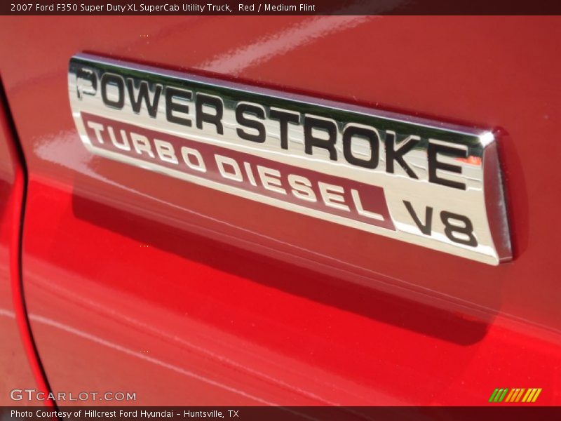  2007 F350 Super Duty XL SuperCab Utility Truck Logo