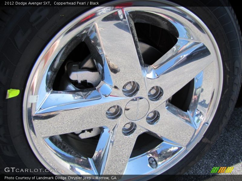 Copperhead Pearl / Black 2012 Dodge Avenger SXT