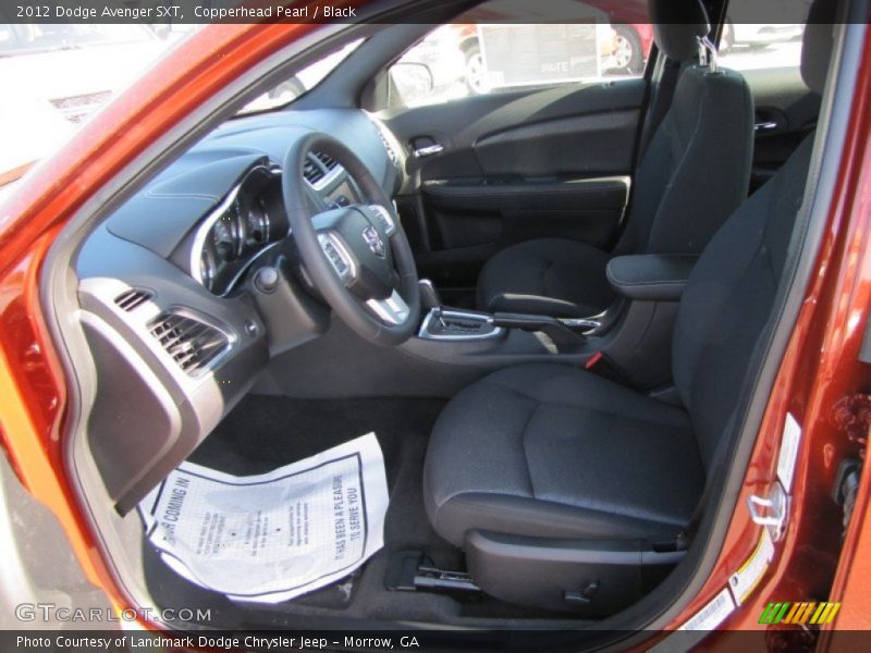 Copperhead Pearl / Black 2012 Dodge Avenger SXT
