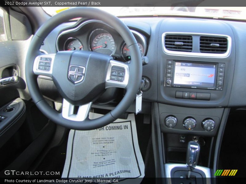 Copperhead Pearl / Black 2012 Dodge Avenger SXT