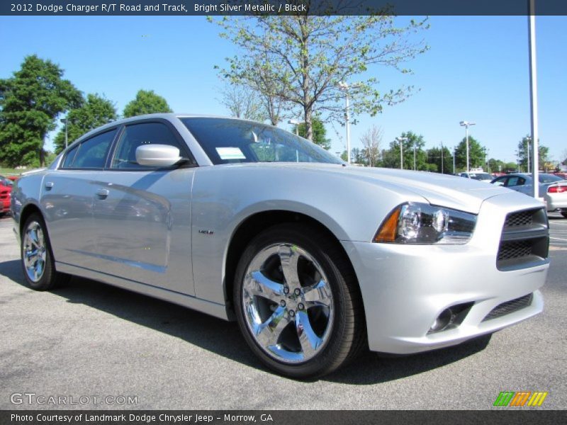 Bright Silver Metallic / Black 2012 Dodge Charger R/T Road and Track