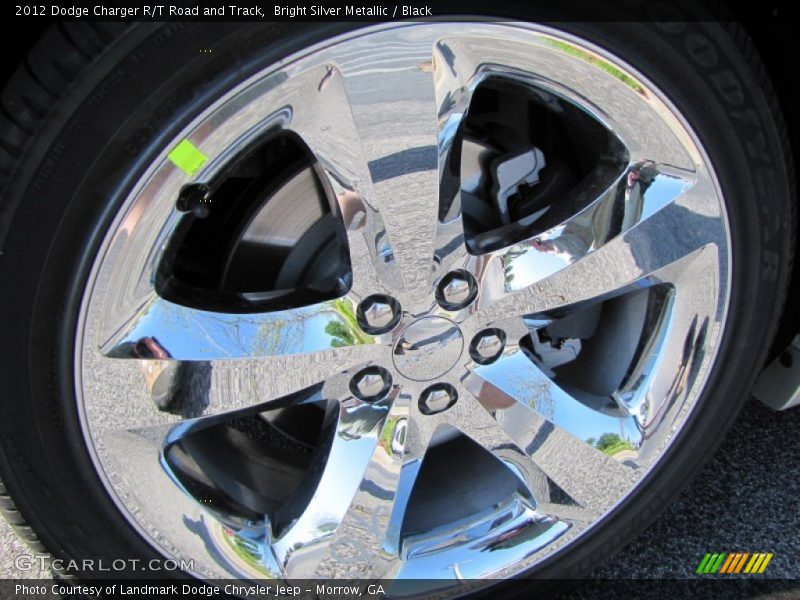 Bright Silver Metallic / Black 2012 Dodge Charger R/T Road and Track
