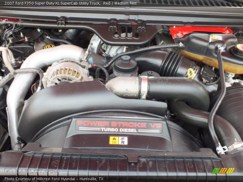  2007 F350 Super Duty XL SuperCab Utility Truck Engine - 6.0 Liter OHV 32-Valve Power Stroke Turbo-Diesel V8