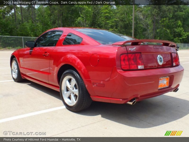 Dark Candy Apple Red / Dark Charcoal 2008 Ford Mustang GT Premium Coupe