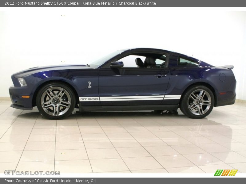  2012 Mustang Shelby GT500 Coupe Kona Blue Metallic