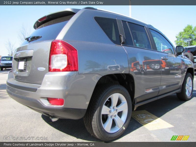 Mineral Gray Metallic / Dark Slate Gray 2012 Jeep Compass Latitude