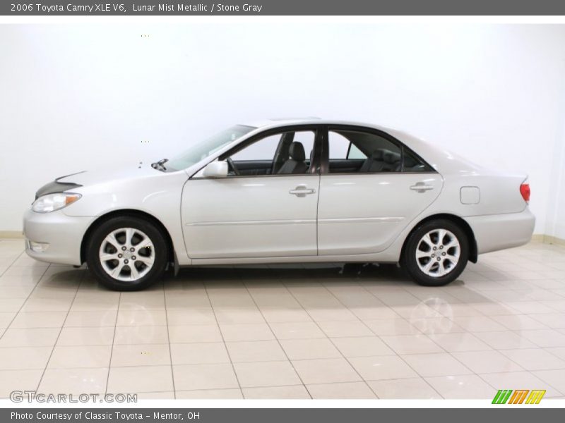 Lunar Mist Metallic / Stone Gray 2006 Toyota Camry XLE V6