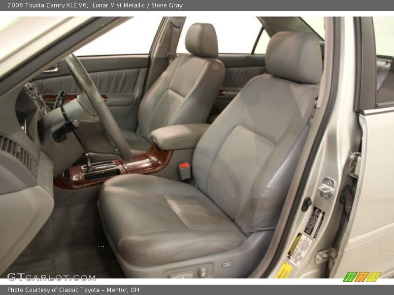 Lunar Mist Metallic / Stone Gray 2006 Toyota Camry XLE V6