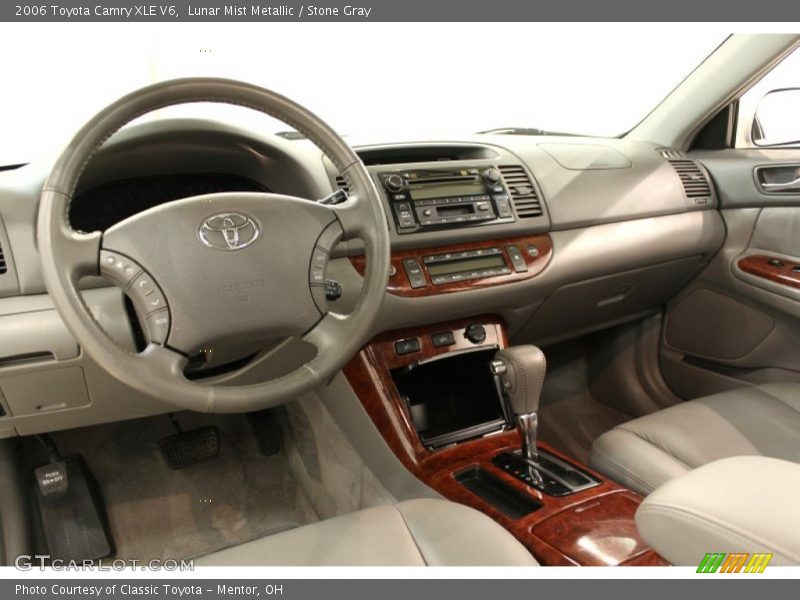 Lunar Mist Metallic / Stone Gray 2006 Toyota Camry XLE V6