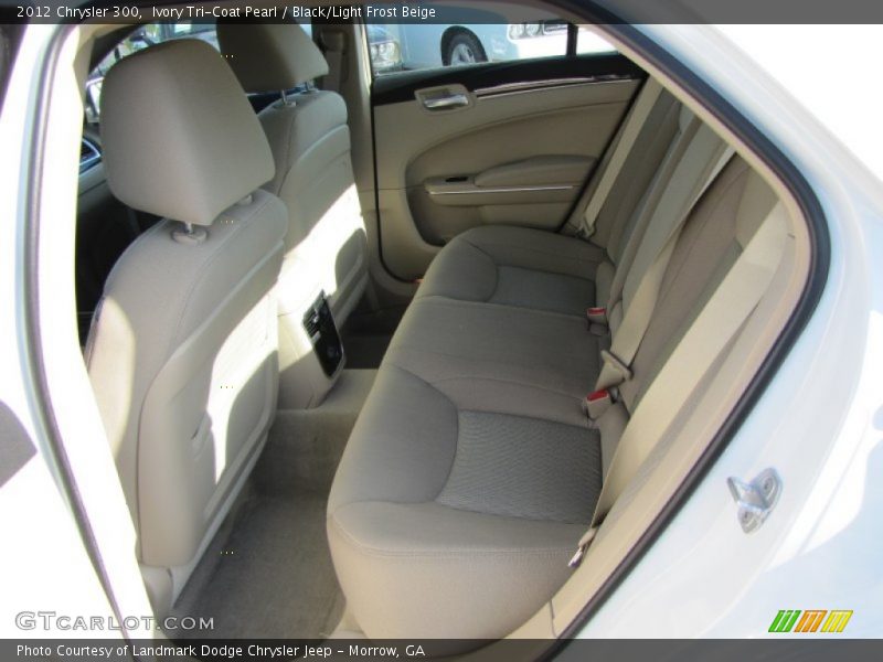 Ivory Tri-Coat Pearl / Black/Light Frost Beige 2012 Chrysler 300