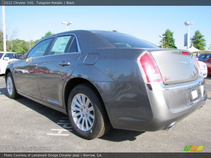 Tungsten Metallic / Black 2012 Chrysler 300