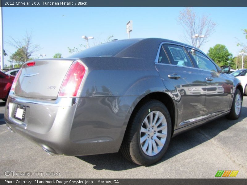 Tungsten Metallic / Black 2012 Chrysler 300