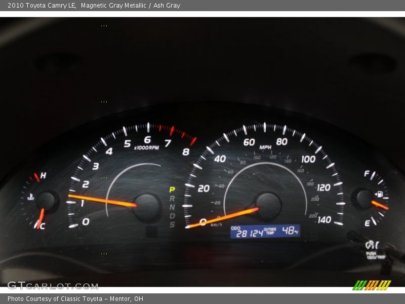 Magnetic Gray Metallic / Ash Gray 2010 Toyota Camry LE