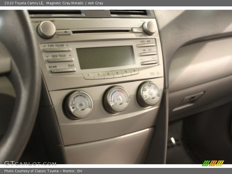Magnetic Gray Metallic / Ash Gray 2010 Toyota Camry LE
