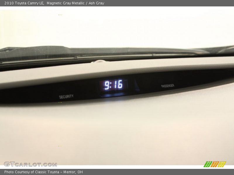 Magnetic Gray Metallic / Ash Gray 2010 Toyota Camry LE