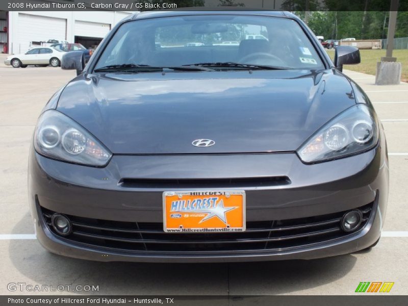Carbon Gray / GS Black Cloth 2008 Hyundai Tiburon GS