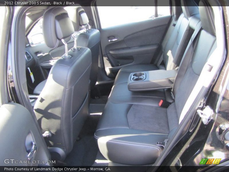 Black / Black 2012 Chrysler 200 S Sedan