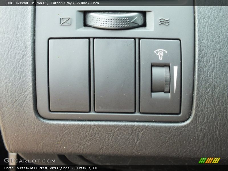 Carbon Gray / GS Black Cloth 2008 Hyundai Tiburon GS