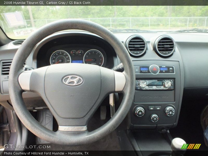 Carbon Gray / GS Black Cloth 2008 Hyundai Tiburon GS