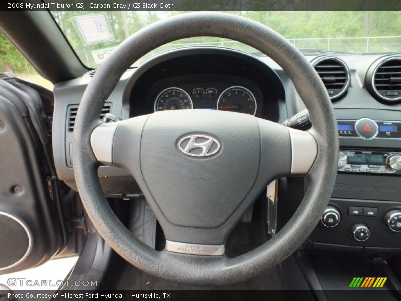 Carbon Gray / GS Black Cloth 2008 Hyundai Tiburon GS