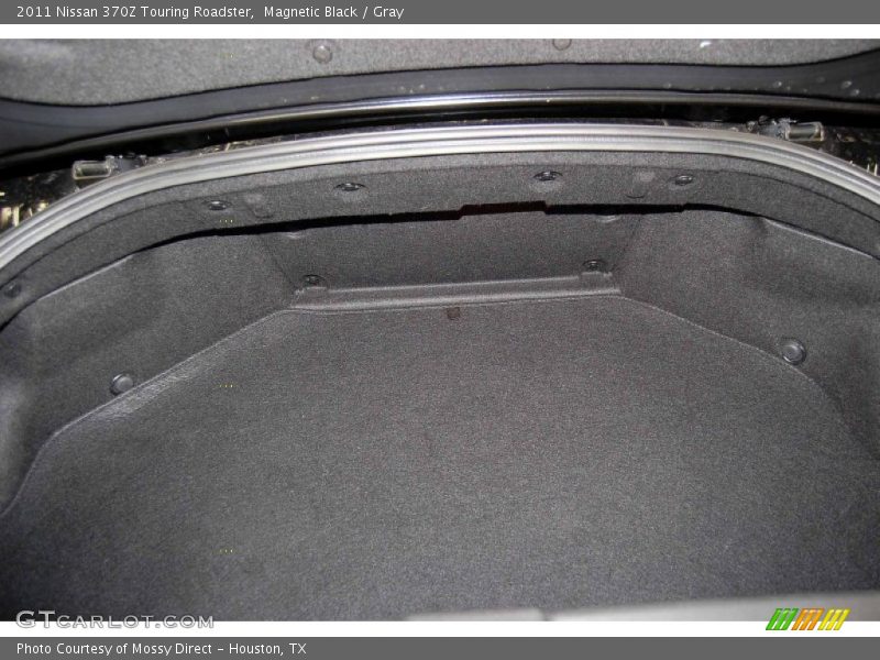 Magnetic Black / Gray 2011 Nissan 370Z Touring Roadster