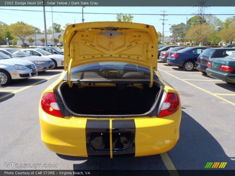 Solar Yellow / Dark Slate Gray 2002 Dodge Neon SXT