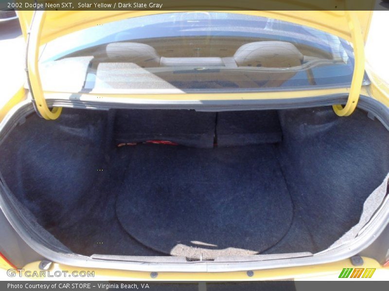 Solar Yellow / Dark Slate Gray 2002 Dodge Neon SXT