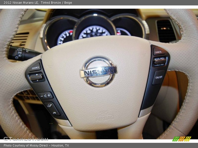 Tinted Bronze / Beige 2012 Nissan Murano LE