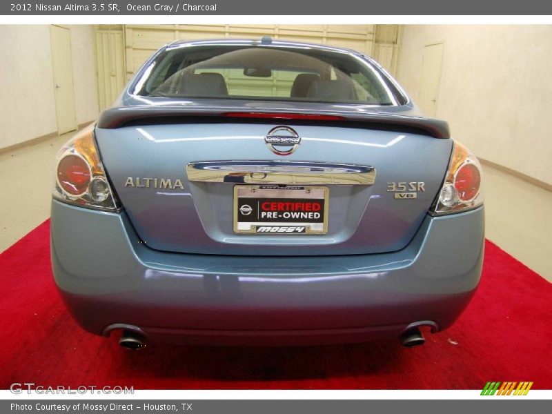 Ocean Gray / Charcoal 2012 Nissan Altima 3.5 SR