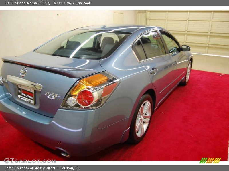 Ocean Gray / Charcoal 2012 Nissan Altima 3.5 SR