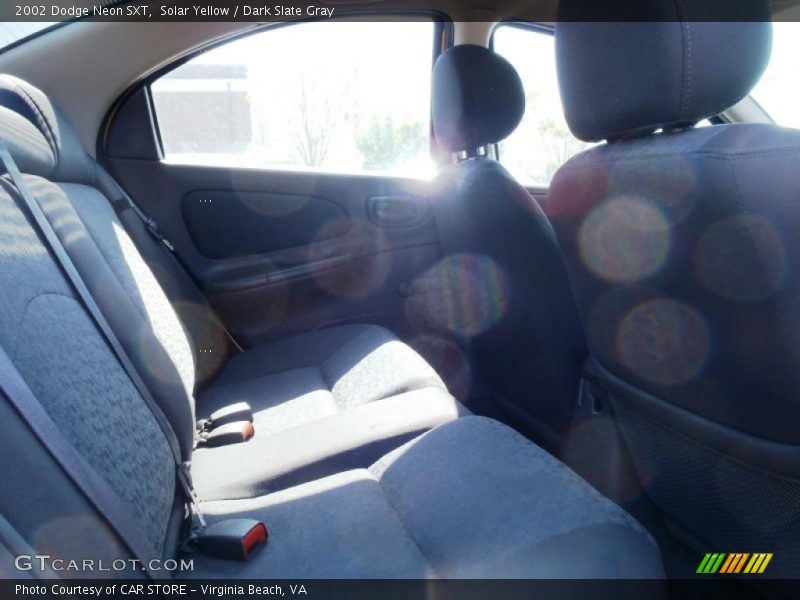 Solar Yellow / Dark Slate Gray 2002 Dodge Neon SXT