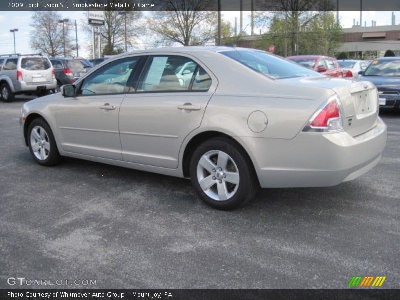 Smokestone Metallic / Camel 2009 Ford Fusion SE