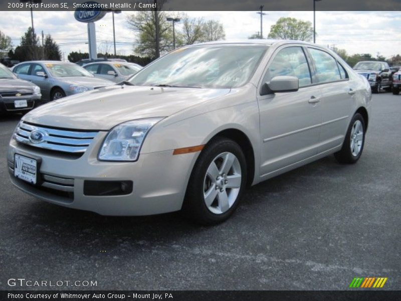 Smokestone Metallic / Camel 2009 Ford Fusion SE