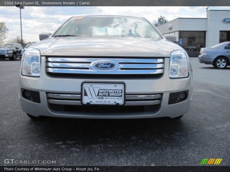 Smokestone Metallic / Camel 2009 Ford Fusion SE