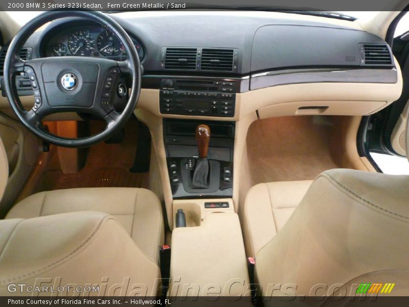 Fern Green Metallic / Sand 2000 BMW 3 Series 323i Sedan