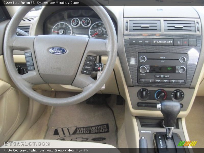 Smokestone Metallic / Camel 2009 Ford Fusion SE