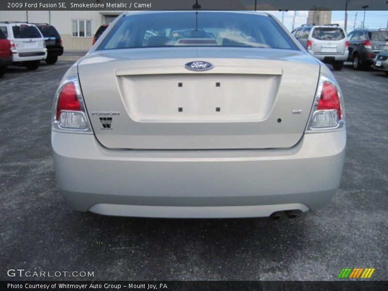 Smokestone Metallic / Camel 2009 Ford Fusion SE
