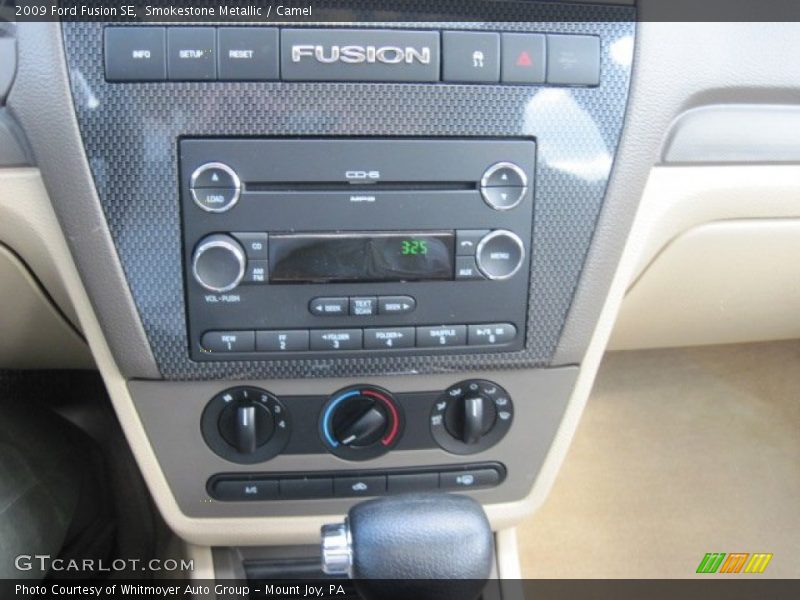 Smokestone Metallic / Camel 2009 Ford Fusion SE